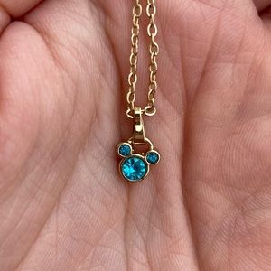 Disney Mickey Mouse Necklace - Blue